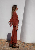 Elera dress, backed clay