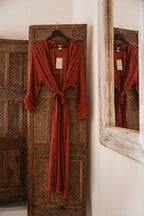 Hewa Kimono Burgundy