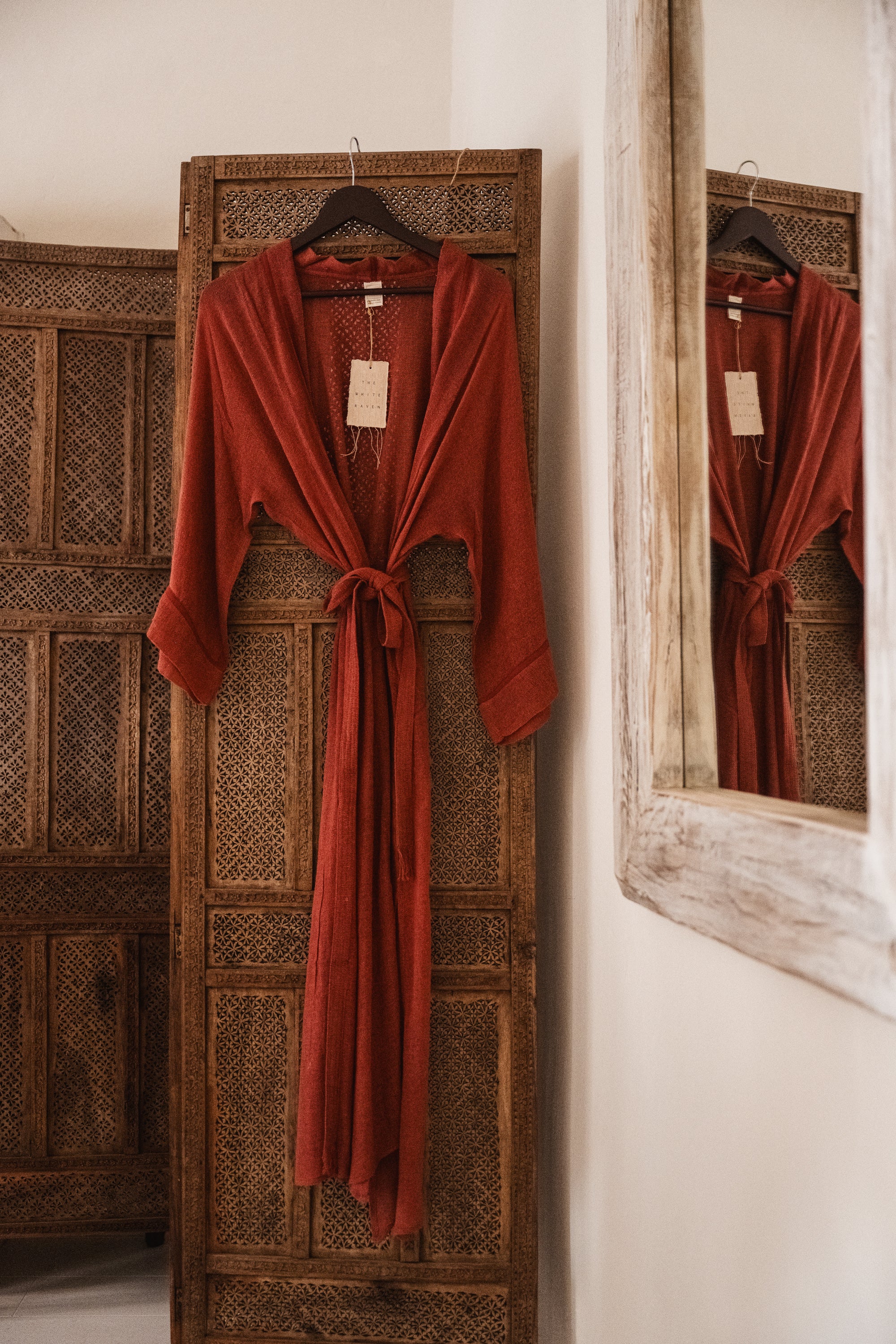 Hewa Kimono Burgundy