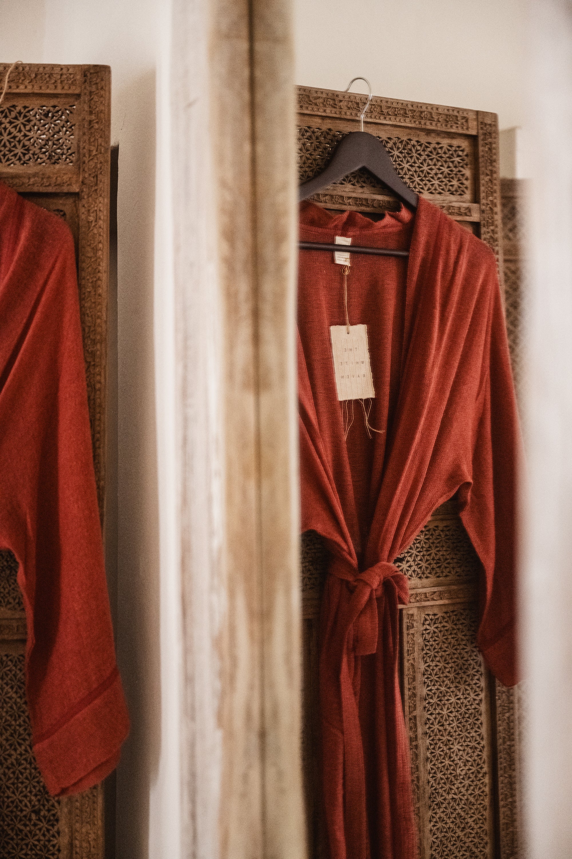 Hewa Kimono Burgundy