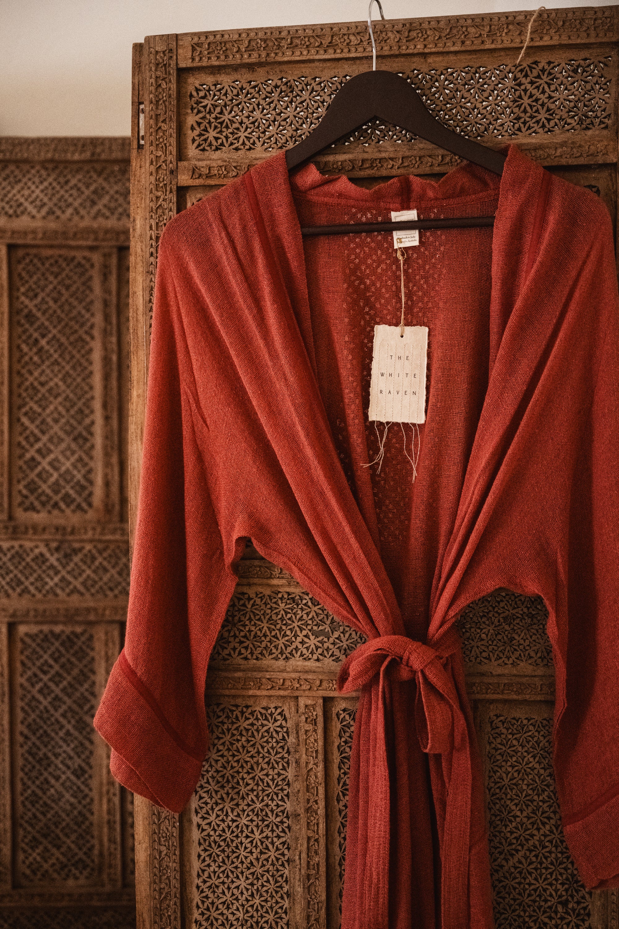 Hewa Kimono Burgundy
