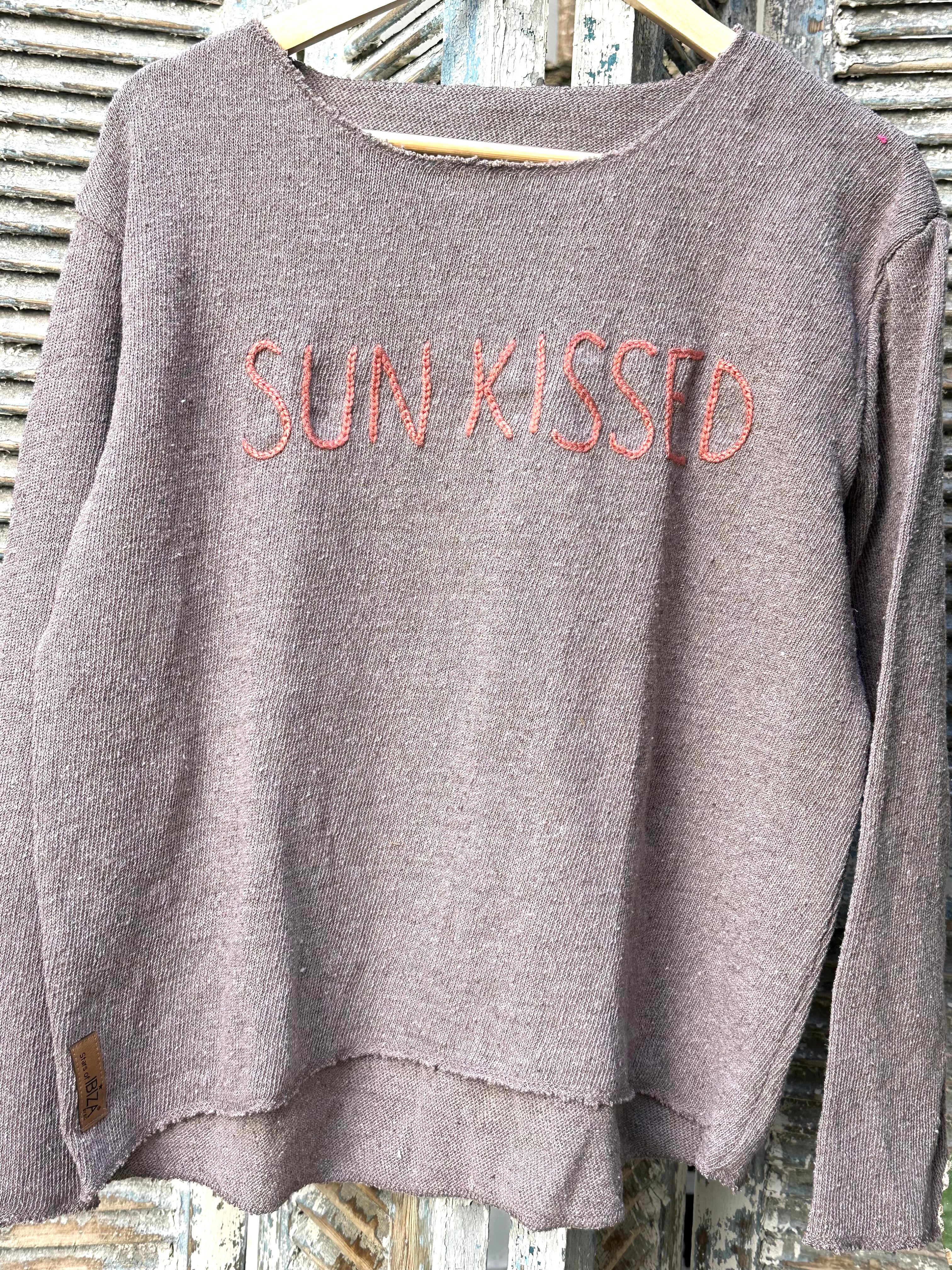 Sun kissed sweater