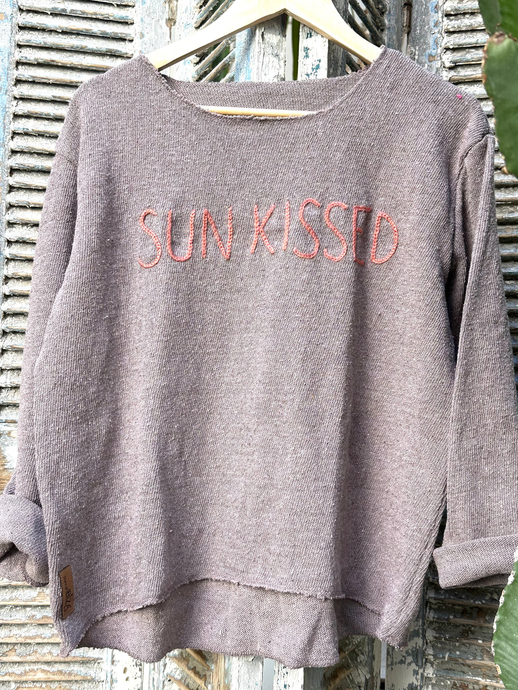 Sun kissed sweater