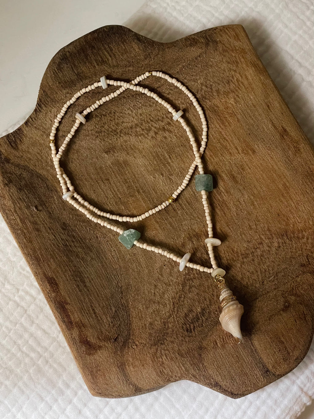 Earth and Water necklace
