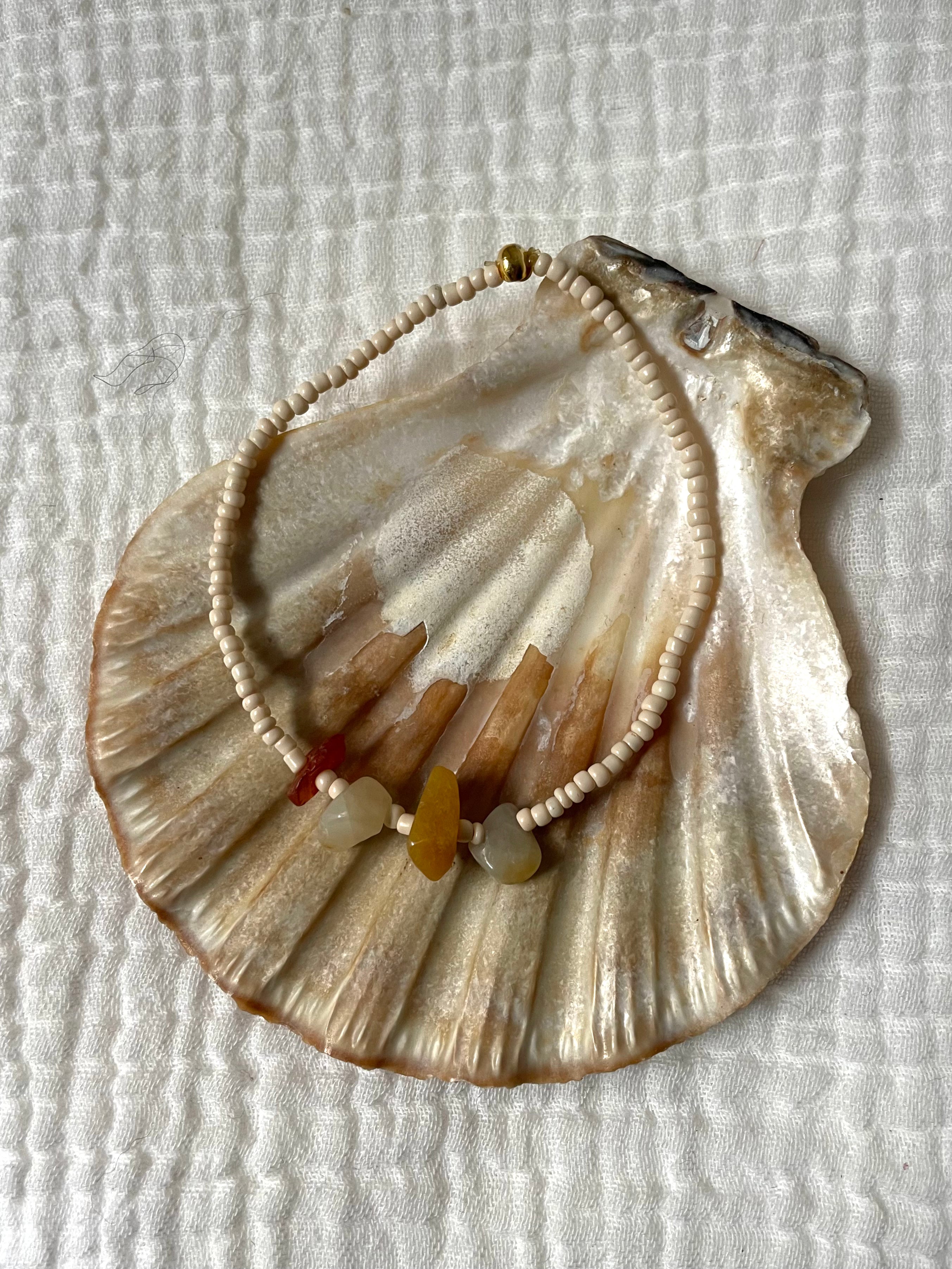 Earth and Water necklace