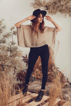 zephir top in almond