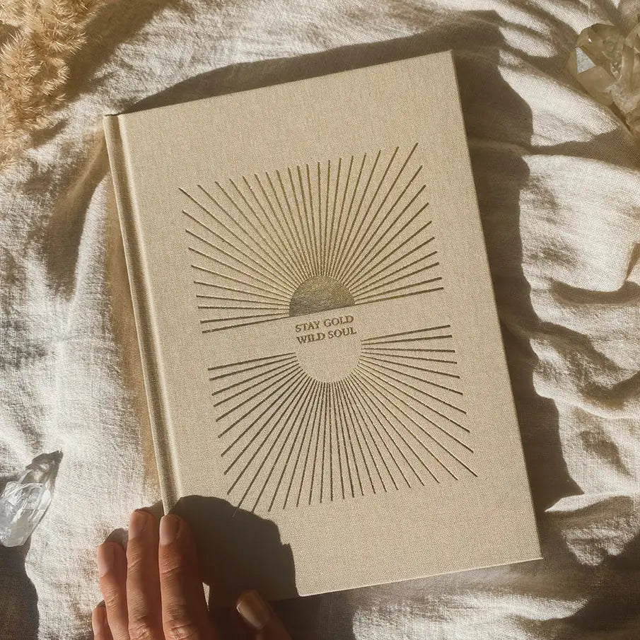 Stay Gold Wild Soul , Timeless Planner Calendar - Beige