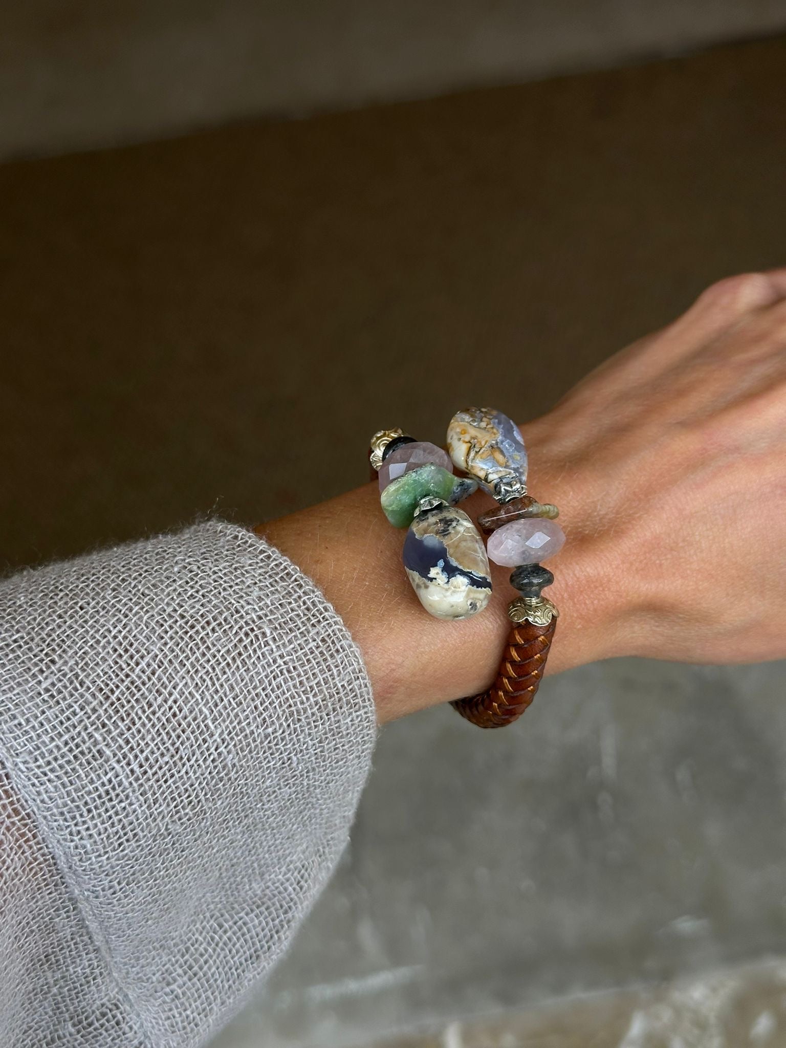 Gemstone bracelet