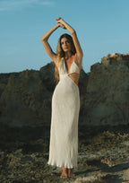 Leah crinkled dress