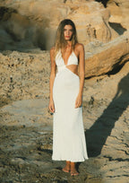 Leah crinkled dress