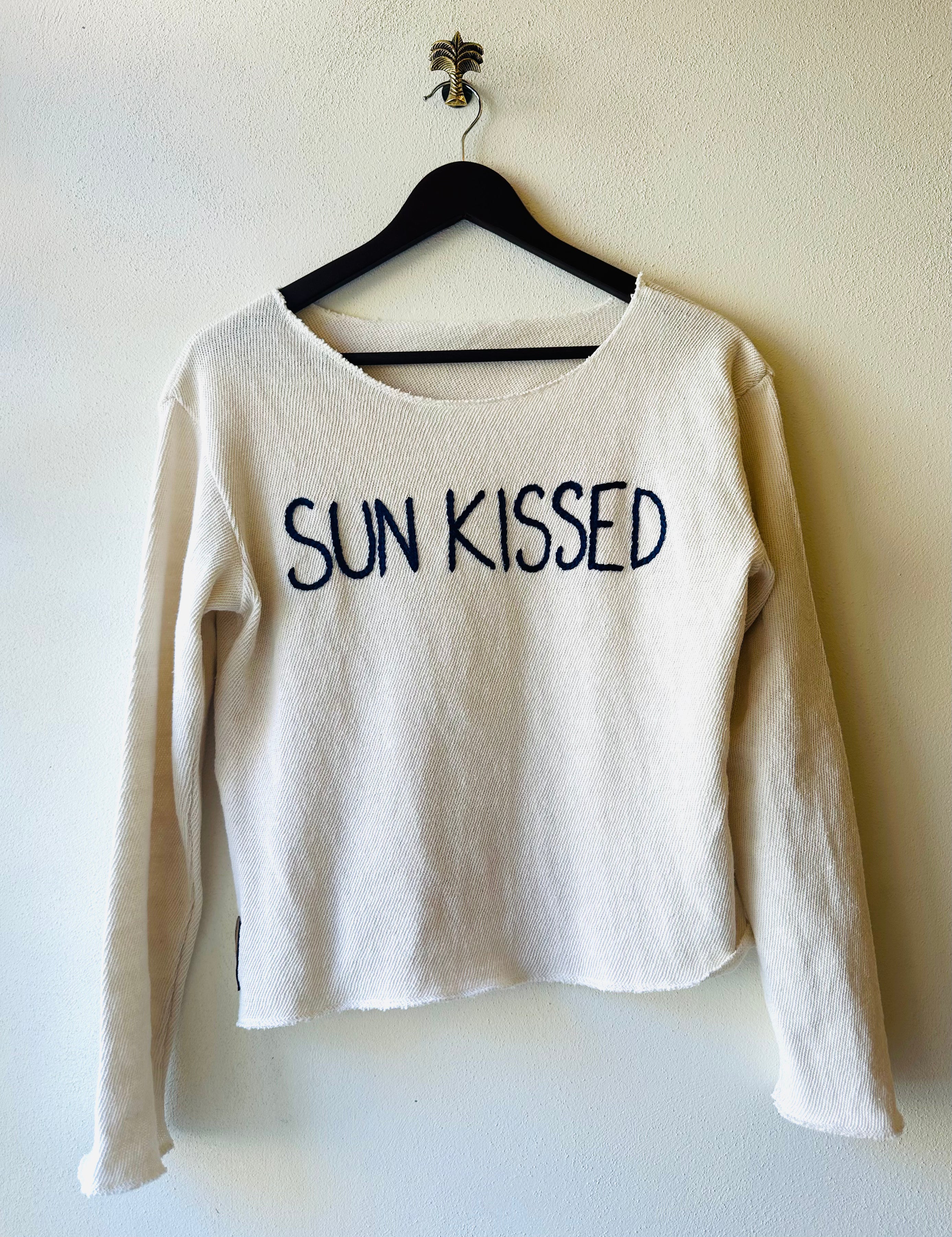 Sunkissed sweater white
